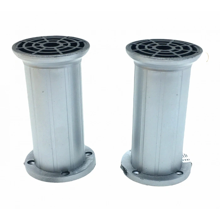 İBİCO ( 90-2803-12-12 ) ( 12CM X 51MM ) ( GRİ PLASTİK AYARLANABİLİR ) KOLTUK BAZA AYAK*10X14