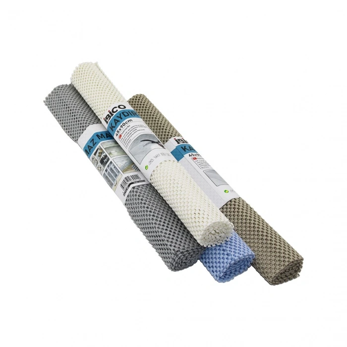 İBİCO İ13-001 ( 45X90CM ) HALI KAYDIRMAZ MAT & RAF ÖRTÜSÜ ( MİX RENKLİ )*12X10