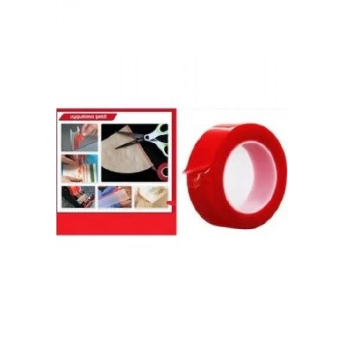 İBİCO MEG K13-173 ( 18MMX5MT ) AKRİLİK SİLİKONİZE BANT (ÇİFT TARAFLI BANT)*100