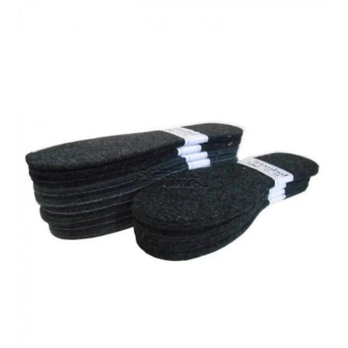 İSTANBUL KÇ-500 ( HALIFLEX ) ( SİYAH İNCE & TEK KAT ) KEÇE  ( 41-42---43-44 )*12X100