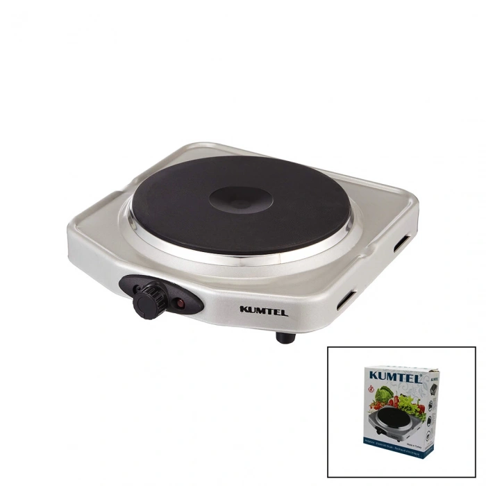 KUMTEL LX-7011 ( TEK GÖZLÜ ) ELEKTRİKLİ OCAK (1500W) (AYARLANABİLİR TERMOSTAT) (KAYMAZ AYAK) (HIZLI ISINAN TAŞ)*4