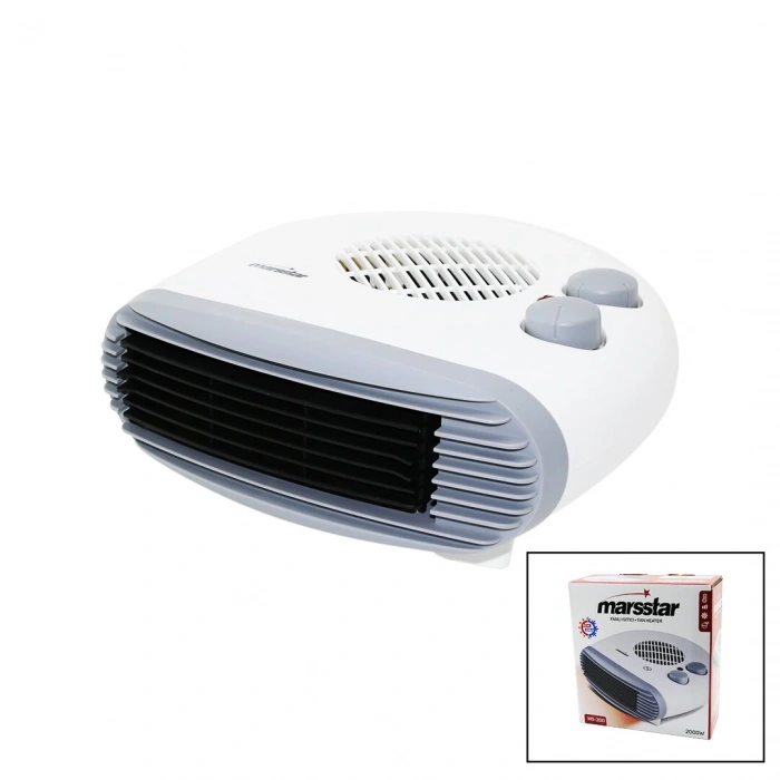 MARSSTAR MS-200 ( 2IN1 = SOBA SICAK & SOĞUK ) TURBO FANLI ISITICI  ( 2 KADEME SICAK & 1 KADEME SERİN ) ( 2000W )*6