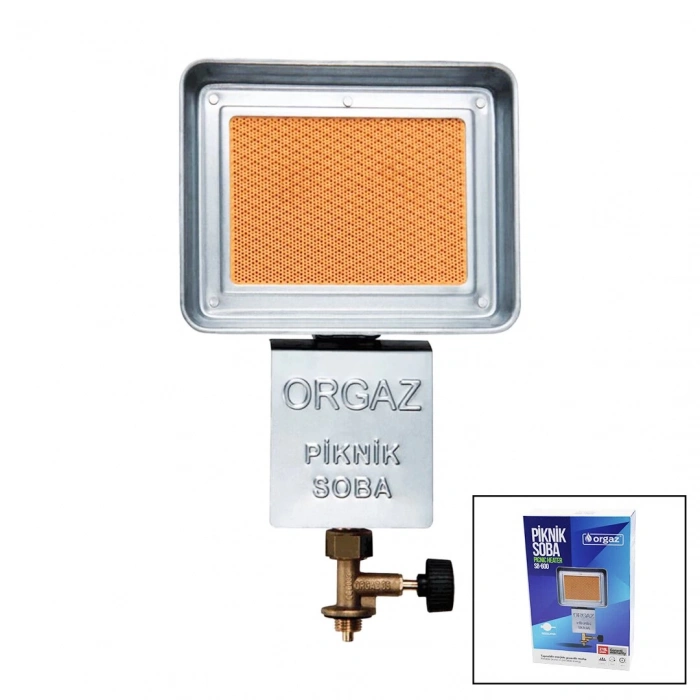ORGAZ PICNIC HEATER ( DAR & AYGAZ MUSLUK ) SB-600 KAMP & PİKNİK SOBA ( TÜP ÜZERİ )*20