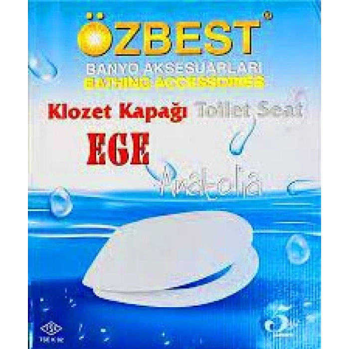 ÖZBEST ( EGE & ANATOLİA) ( DÜZ KLASİK ) LÜX KLOZET KAPAK (KUTULU AMBALAJ )*10=K