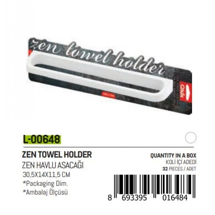 QLUX L-00648 ZEN HAVLU ASACAK*32