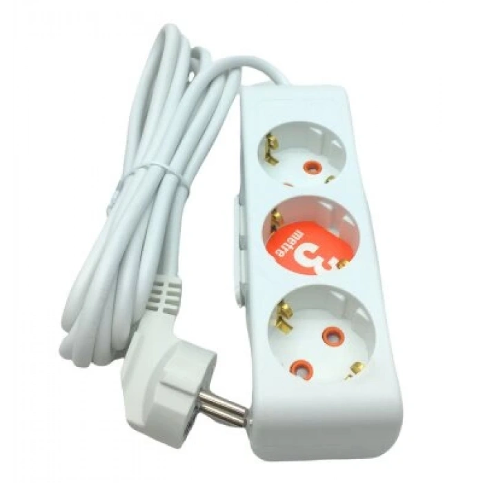 RI-TECH 3LÜ 3MT.UZATMA KABLO GRUP PRİZ*12