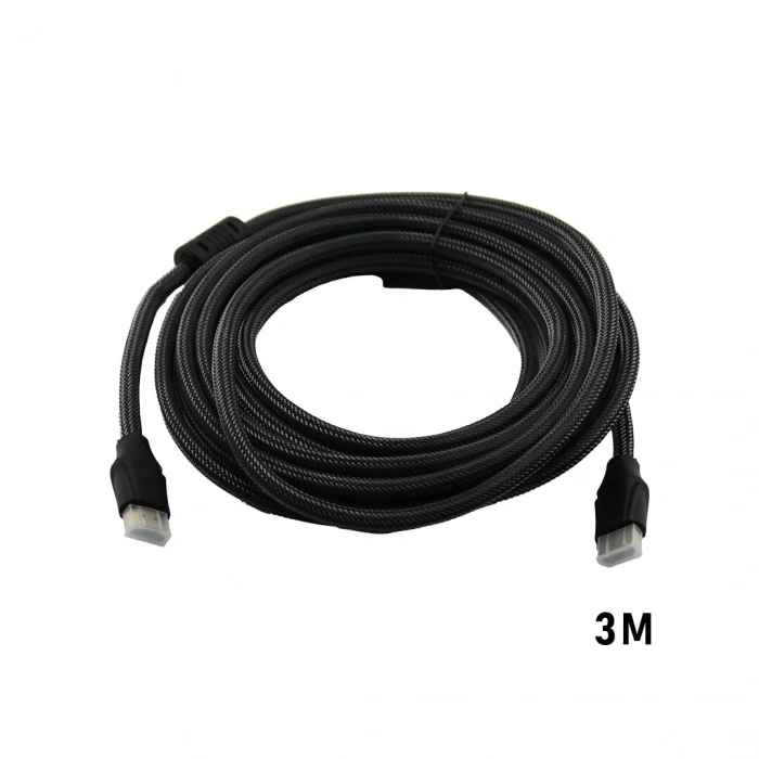 ROSE RC-112-3 ( 3MT ) ( ÖRGÜLÜ İPLİ ) ( HDMI ) KABLO ( V1.4 ) ( COMPUTER CABLE )*125