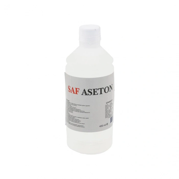 SAF ASETON 450ML ( OJE SİL & YAPIŞKAN TEMİZLEME & MAKİNE TEMİZLEME )*20=K