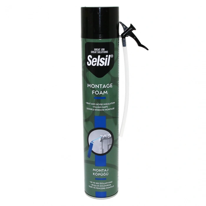 SELSİL-2619 PU KÖPÜK MONTAJ KÖPÜK 750ML 600GR*16=K