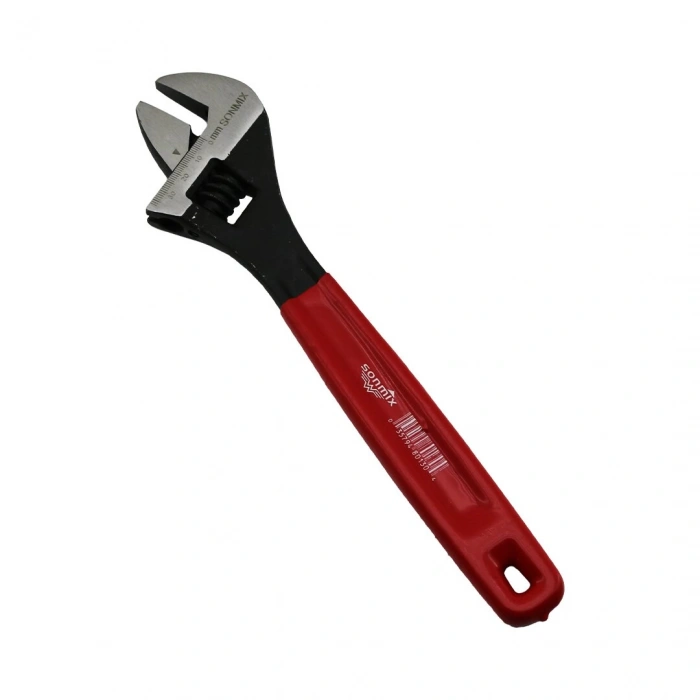 SONMİX SNX-109 ( LÜX & %100 ÇELİK ) ( 10 ) ( 250MM ) KURBAĞACIK ANAHTAR ( SİLİKON KILIFLI SAP )*1