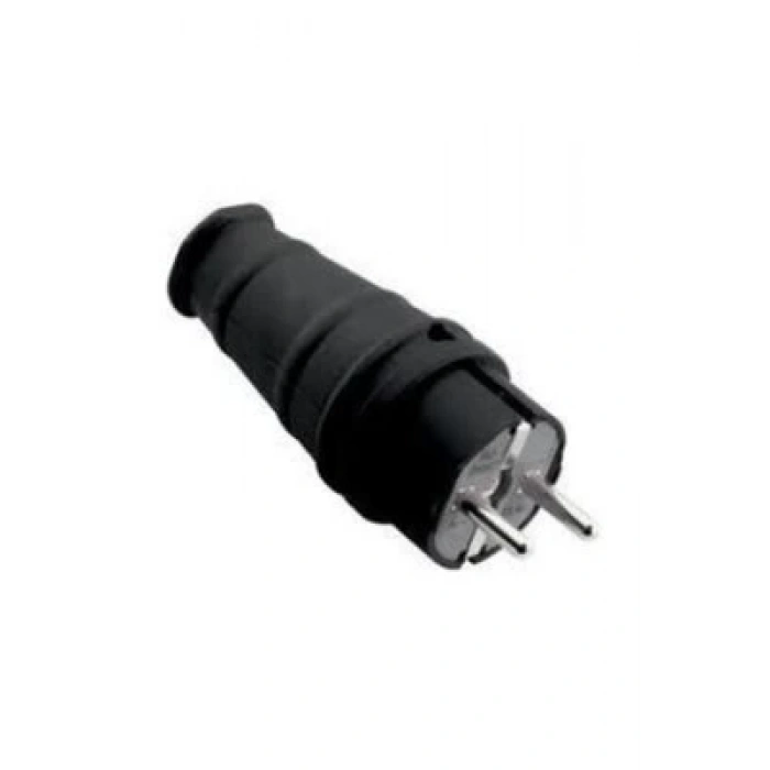 VEETRİN KP-1160 ( KAUÇUK & ERKEK ) TOPRAKLI FİŞ ( KAUCUK ) ( 16A )*60X6