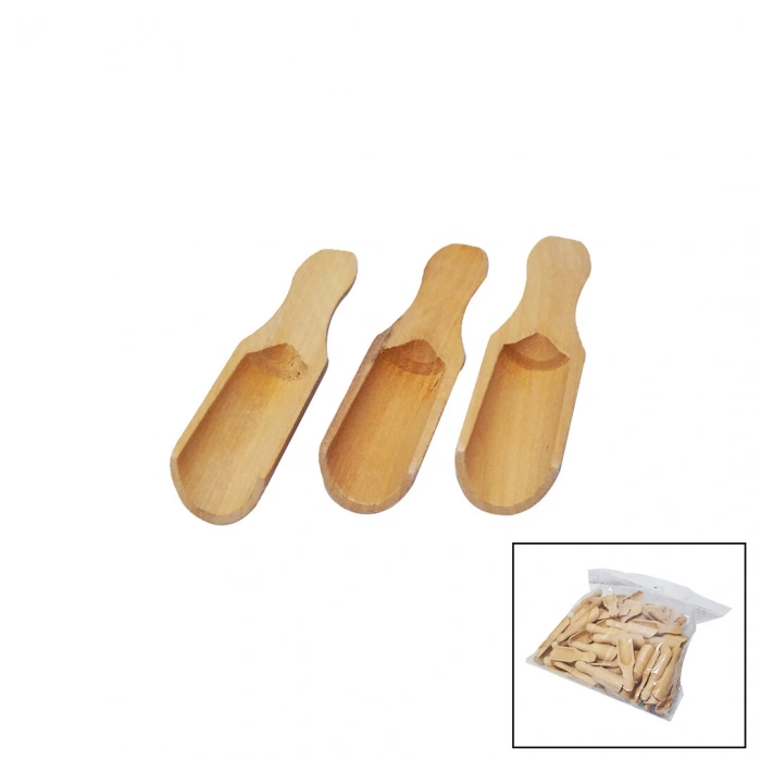 YAKUT-10519 ( AHŞAP BAMBU ) KÜREK BAHARAT ( KAŞIK & KÜREK )*100X30