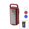 ASTRA SILVER RD-24 ( 24LED ) IŞILDAK LAMBA FENER (FİŞ ŞARJLI) (POWERBANK) (6V AKÜ) (TAŞIMA KULPLU) (8LED & 24LED KULLANIM)*12