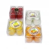 GÜL CANDLE GL-218 ( 4PCS ) ( MİNİ CAM KAVONOZ & KOKULU MUM )*40=K