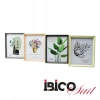 İBİCO İ12-023 ( 8X10  & 20X25CM ) ( İNCE & ÇİFT RENK ÇERÇEVE ) AHŞAP RESİM ÇERÇEVESİ *36=K