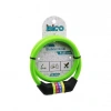 İBİCO İ18-058 ( ŞİFRELİ ) ( İNCE ) BİSİKLET KİLİT ( ÇELİK TEL ) ( YEŞİL RENKLİ KILIF ) ( 9MMX65CM )*200