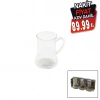 PABLITO HOME PBT-379 ( 3PCS ) ( KULPLU ) CAM ÇAY BARDAK ( 180ML )*16=K