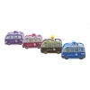 SCHOOL BUS YAKUT-12840 ( MİNİ OTOBÜS MODEL ) ( KİLİTLİ ) ( RENKLİ METAL ) KUMBARA ( 5.3X6.5X11CM )*24X10