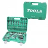 TOOLS MAN (108PCS) LOKMA SETİ ( LOKMA & SOKET & BİTS ADAPTÖR & 2AD.CIRCIR KOLU ) ( PLASTİK ÇANTALI )*5