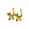 YAKUT-9516 ( KEDİ & KÜÇÜK ) ( GOLD & SERAMİK ) BİBLO & DEKORATİF SÜS EŞYASI ( 3.5 X  5.2 X 1.6CM )*24X20