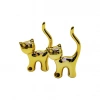 YAKUT-9517 ( KEDİ & ORTA BOY ) ( GOLD & SERAMİK ) BİBLO & DEKORATİF SÜS EŞYASI ( 3.5 X  6.2 X 2CM )*24X20