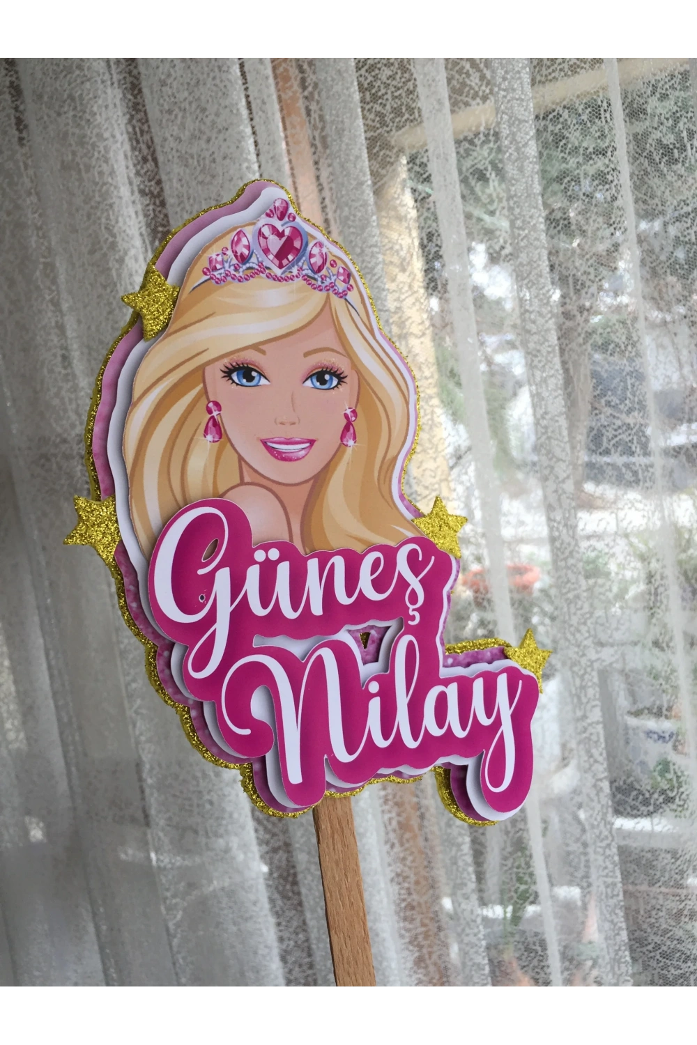Barbie Cake Topper -  Pasta Üzeri Süslemesi