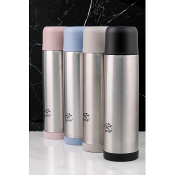 COOKER CKR-2002 ( 0.75LT ) ÇELİK TERMOS RENKLİ ( PASLANMAZ ÇELİK & SIZDIRMAZ KAPAK = BARDAK )*24