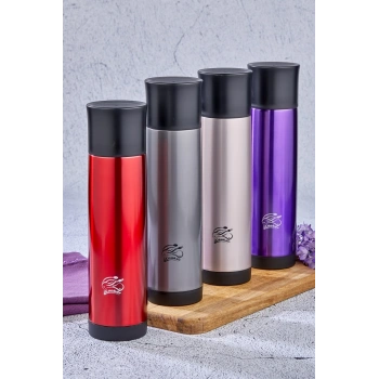 COOKER CKR-2021 ( 0.5LT ) TREND ÇELİK TERMOS RENKLİ ( PASLANMAZ ÇELİK & KAYDIRMAZ TPR TABAN )*24