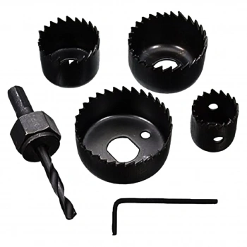 DMAX DMX-4127 ( 6PCS ) BUAT AÇMA PANÇ SETİ ( 32-38-44-54MM & 3/8 HEX & ANAHTAR ) ( METAL & AHŞAP & PLASTİK DELİK AÇMA )*100