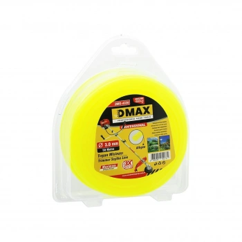 DMAX DMX-4326 ( 6GEN ) ( 3.0MM X 50MT ) ÇİM BİÇME TIRPAN MİSİNASI*30