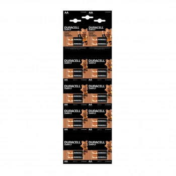 DURACELL ( AA ) KALEM PİL ALKALİN ( 20PCS )*1X10