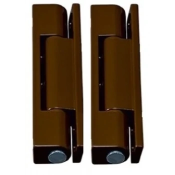 DÜZ METAL ( KAHVERENGİ & METAL ) ( 95MM & PVC KAPI ) MENTEŞE*20X7.5