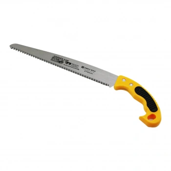 EMKA MAX-5426 (ORTA DİŞLİ) BAHÇE BUDAMA TESTERESİ (PLASTİK SAPLI) (270MM) (ODUN & KONTRPLAK & AHŞAP YONGA LEVHA)*15X10