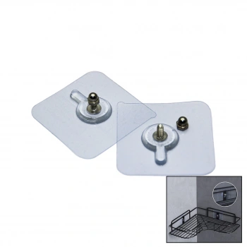 ENFA ENF-358 ( 4 PCS ) ( 10MM VİDALI ) ( ŞEFFAF PVC YAPIŞKANLI ) ASKI*20X50