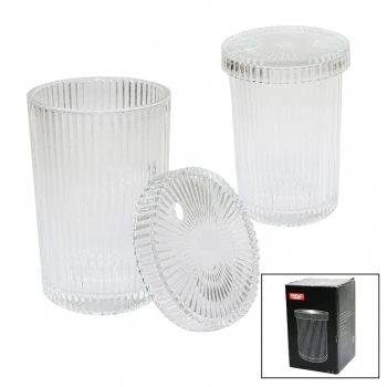 ENFA ENF-583 ( ÇİZGİLİ & CAM BARDAK ) KAPAKLI & ORİGAMİ SİTİL (KAHVE & SUNUM & MEŞRUBAT)*48