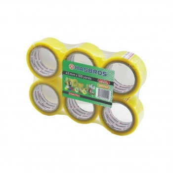 HASBROS HBR-0038 ( ŞEFFAF ) ( 45MMX100YARDS ) KOLİ BANTI ( AKRİLİK YAPIŞKAN )*6X20