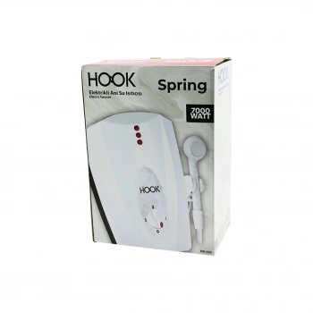 HOOK HK-410 SU ISITICI ELEKTRİKLİ ŞOFBEN (3 KADEMELİ & YANMAZ İÇ KABLO TAKIM) (7000W) (50-60HZ)*6