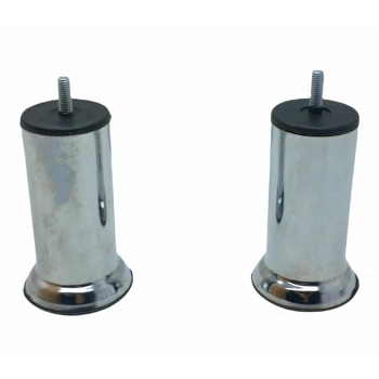 İBİCO ( 90-1013-2-01 ) ( 12CM ) ( KROM ) TOMBUL KOLTUK BAZA AYAK ( M8 İNCE VİDALI )*10X10