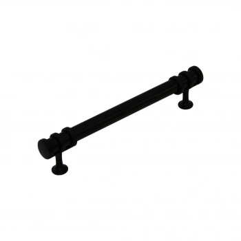 İBİCO-952 ( 16CM ) ( YÜZÜK SİYAH & KULP SİYAH ) BORU ÇEKMECE KULP*10X5