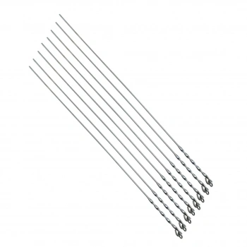 İBİCO C-700 ( CİĞER & DOMATES ) ( İNCE YASSI & BURGULU ) ( 50CM ) METAL MANGAL ŞİŞİ*100X5