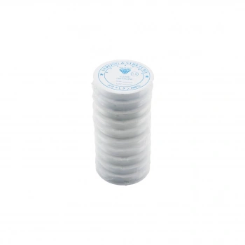 İBİCO CRYSTALINE İ14-004 ( SİZE:1.0 & 4MT ) ( ŞEFFAF & LASTİKLİ ) MİSİNA İPİ*10X150