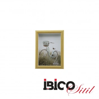 İBİCO İ12-026 ( 5X7 & 13X18CM ) ( KALIN & LÜX BAMBU & TEK RENK ÇERÇEVE ) AHŞAP RESİM ÇERÇEVESİ*36=K