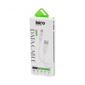 İBİCO İB-1002 ( USB TO=( İPHONE ) ( KABLO ) ( 2.4A ) ( HIZLI ) TELEFON ŞARJ & DATA KABLOSU=1MT ( 2400mA )*10X22
