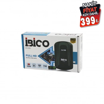 İBİCO K10-000 (FULL HD) DİJİTAL UYDU ALICISI (HDMI & AV & Rs232) (WİFİ & YOUTUBE) (1080P) (OTOMATİK KANAL GÜNCELLEME)*60