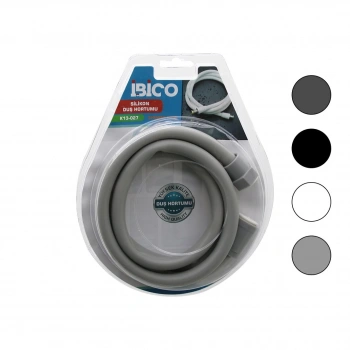 İBİCO K13-027 ( SİLİKON ) DUŞ HORTUMU ( 1.5MT ) ( VAKUMLU AMBALAJ ) ( PASLANMAYA-SIZMAYA-BÜKÜLMEYE-KOPMAYA SON )*66