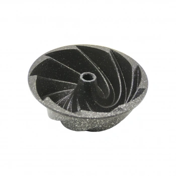 İBİCO ( RÜZGAR GÜLÜ MODEL ) ( DÖKÜM ) ( GÖBEKLİ ) KEK KALIP ( ÇAP: 24CM  & DERİNLİK: 9CM )*40