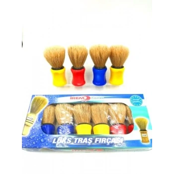 İREM KANCA ( RENKLİ PLASTİK SAPLI ) SAKAL FIRÇASI*6X60