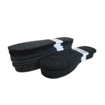 İSTANBUL KÇ-500 ( HALIFLEX ) ( SİYAH İNCE & TEK KAT ) KEÇE  ( 41-42---43-44 )*12X100