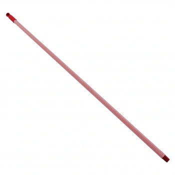 KAPPRO ( KIRMIZI & BEYAZ ÇİZGİLİ ) ( METAL ) VİLEDA VİLADA FIRÇA SAPI 120CM*25=K