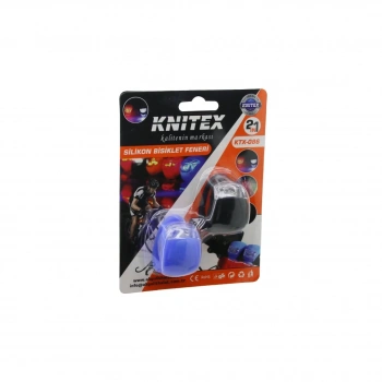 KNITEX KTX-086 ( 2PCS ) ( SİLİKON ) BİSİKLET FENERİ ( SİNYALLİ LAMBA )*30X8